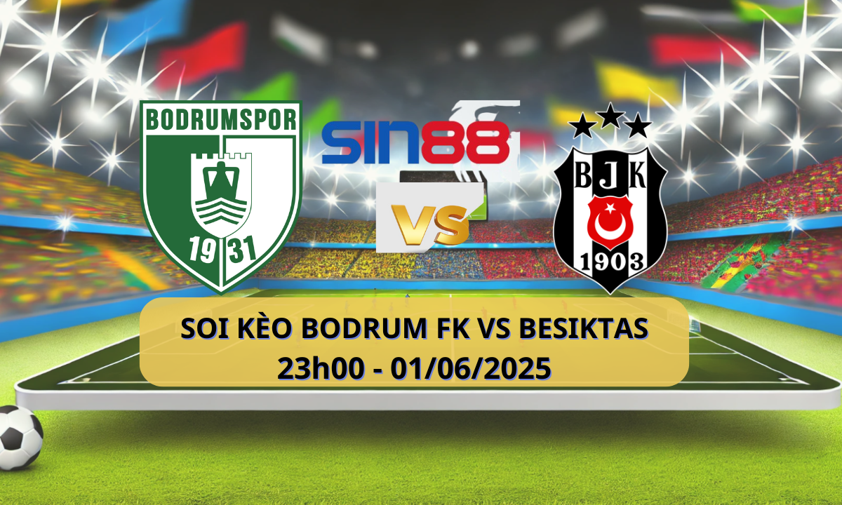Bodrumspor đối đầu Besiktas JK tại Cúp Quốc Gia Thổ Nhĩ Kỳ