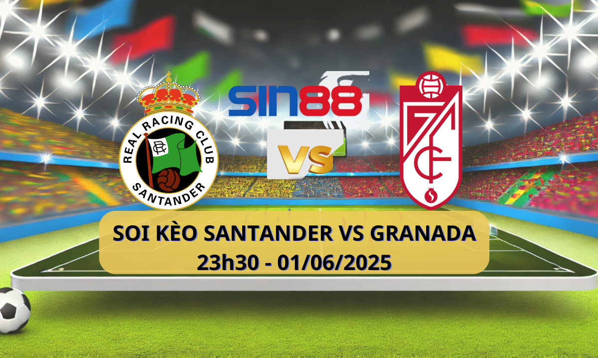 Racing Santander đối đầu Granada CF tại La Liga 2
